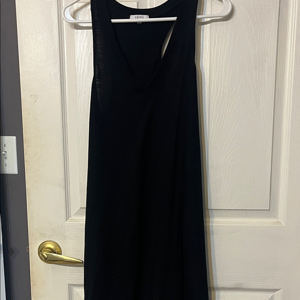 Aritzia Black Sleeveless Mini Dress